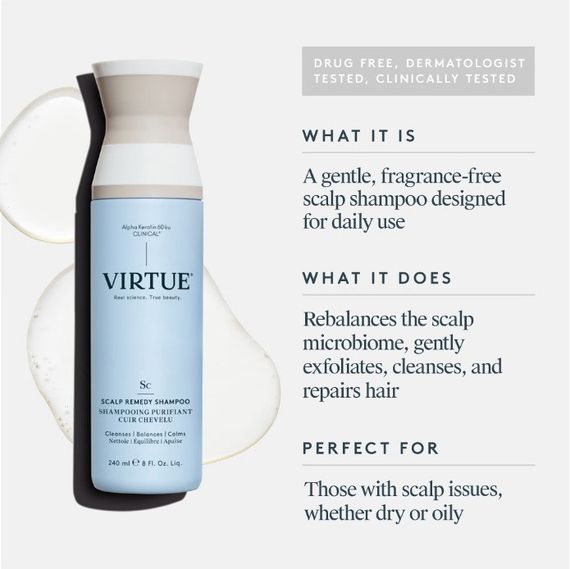 Шампунь VIRTUE Scalp Remedy Shampoo 240ml | Зображення 2