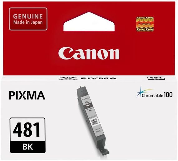 Картридж Canon CLI-481 PIXMA TS6140/8140/9140/TR7540/8540/TS6240/9540/8240/704/8340/6340 Black (2101C001)