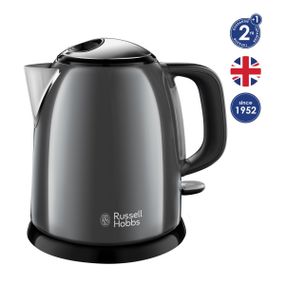 Чайник Russell Hobbs 24993-70 Colours Plus Mini, 2400Вт, 1л., серый (24993-70)