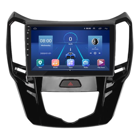 Штатна магнітола Lesko для Great Wall Hover M4 2012-2017 екран 10" 2/32Gb 4G Wi-Fi GPS Top