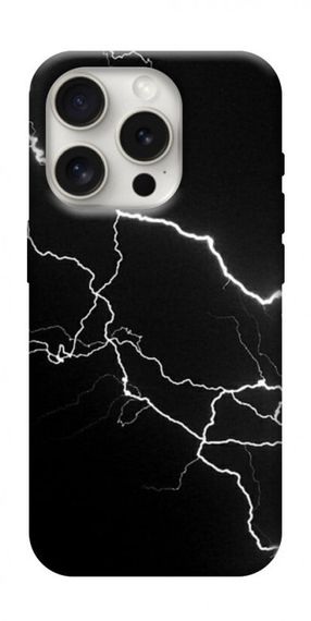 Чохол з картинкою Блискавка для Apple iPhone 16 Pro (6.3")