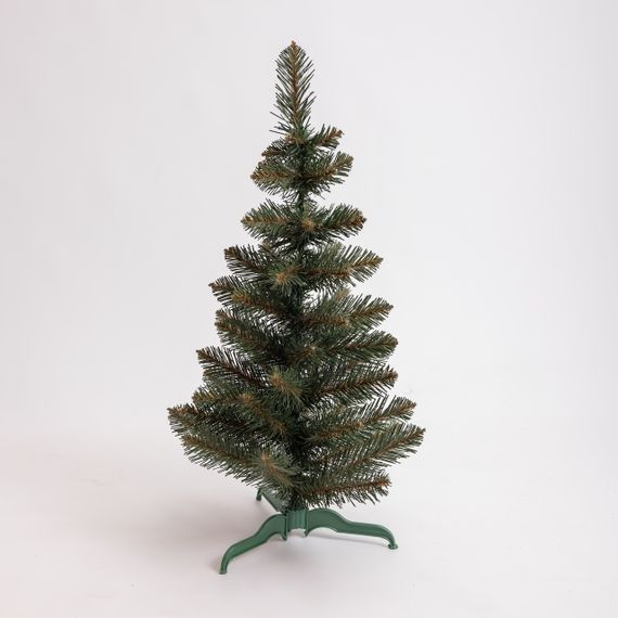 Штучна новорічна настільна міні ялинка «Полонинська» зелена 60 см SOK-M-03-3 | Зображення 2