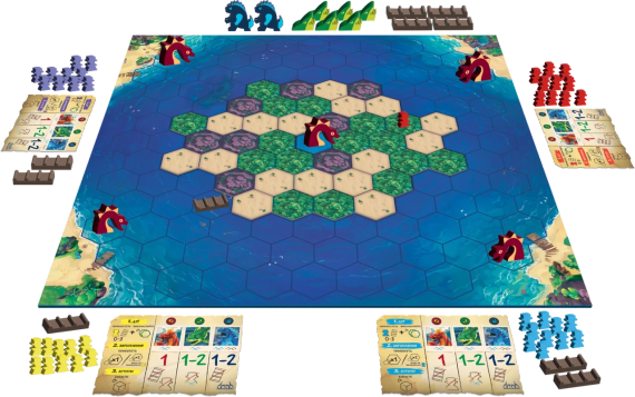 Настольная игра Выжить! Побег с острова (Survive: Escape from Atlantis!) укр. | Зображення 1