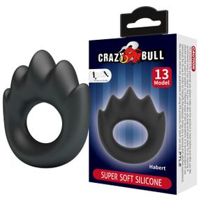 Ерекційне кільце Crazy Bull №13 - Habert super soft silicone, BI-210357 Sex Aura