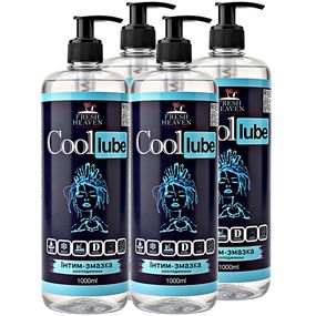 Интим-смазка охлаждающая (блок 4шт) Fresh Heaven Cool Lube 1000ml (Home версия)