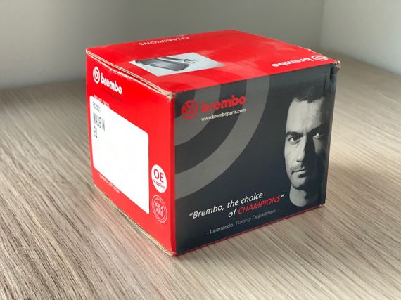 Гальмівні колодки дискові, задня вісь BREMBO, до Tesla S/X, P02001 | Зображення 2