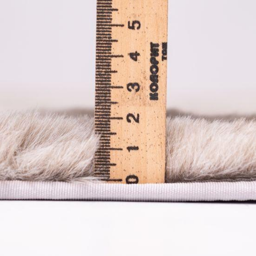 Килимок для підлоги з еко-хутра ТМ Dariana Elegant 160*220 см кварц | Зображення 1