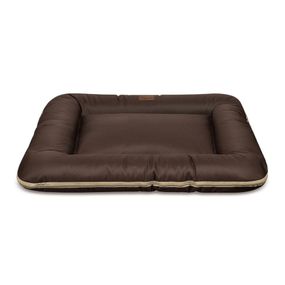 Лежак для собак и котов Pet Fashion Askold, 80 х 60 х 13 см, коричневый