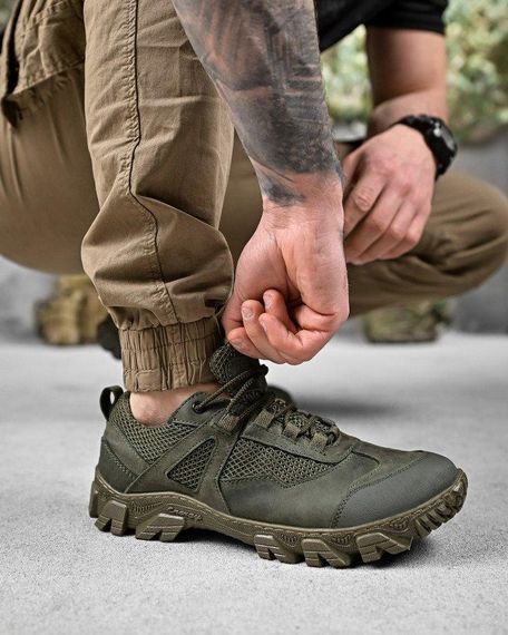 Тактичні кросівки OMEGA сітка олива ДЛ6570 | Зображення 6