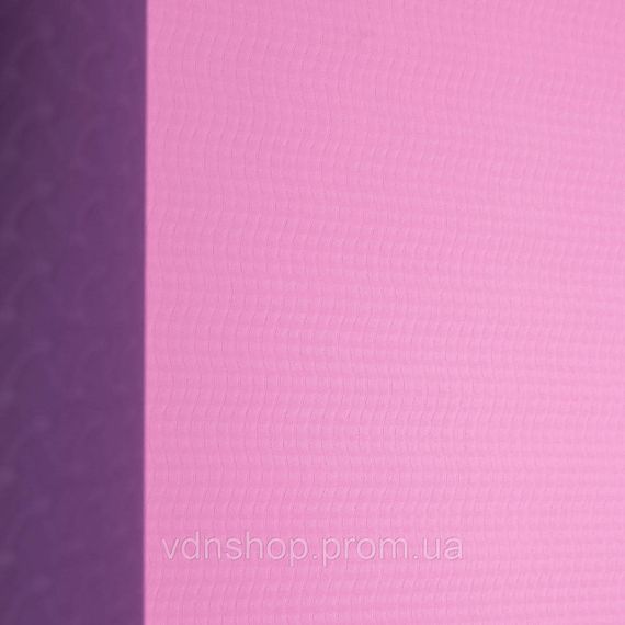 Килимок для йоги нековзкий 173×58 см Фіолетовий HP-42-10V | Зображення 5