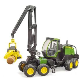 Спецтехника Bruder Харвестер John Deere 1270G с 1 бревном (02135)