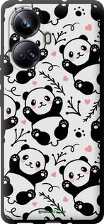 Чохол на Realme 10 Pro Plus Панди "4318b-2944-2448"