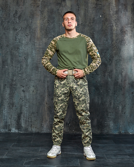 Комплект Лонг (карго +лонгслів) основний S XL