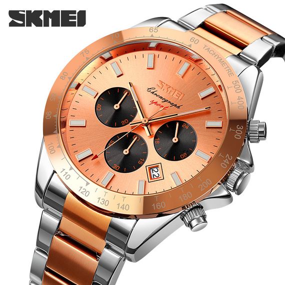 Skmei 9259RGRG Rose Gold-Rose Gold | Зображення 1