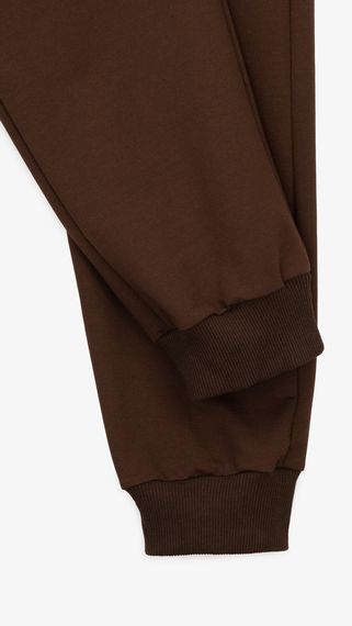 Спортивні штани однотонні чоловічі GENUA G01225-0002 XL Коричневий shop (2000999473883) | Зображення 2