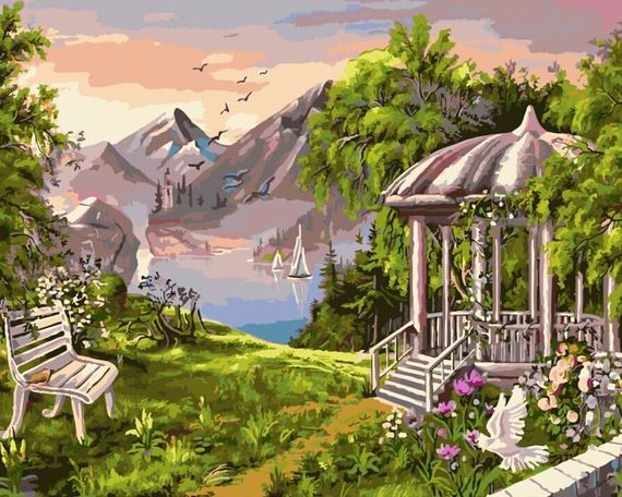 Живописная беседка