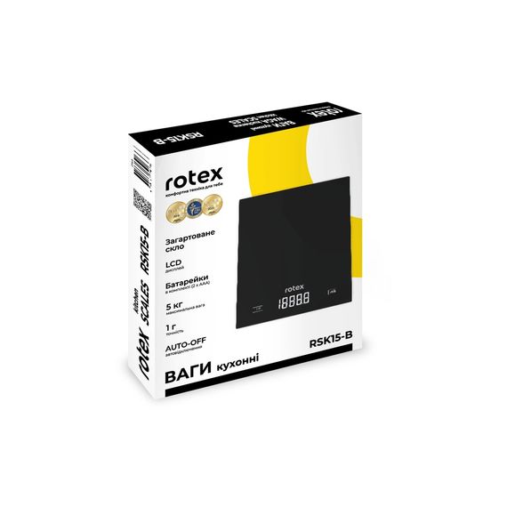Ваги кухонні Rotex RSK15-B | Зображення 4