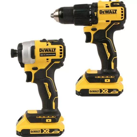 Набір з двох інструментів безщіткових DeWALT DCK2062D2T | Зображення 1