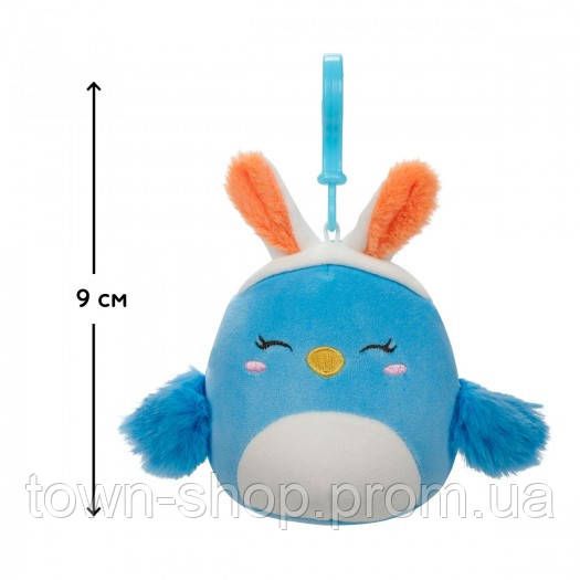 Мягкая игрушка на клипсе Squishmallows - Птичка Бебе (9 cm) | Зображення 1