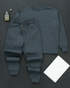 Костюм Зефир зимний графит S M