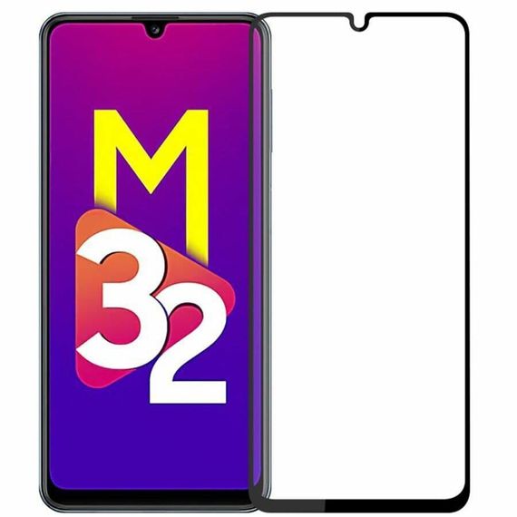 Захисне скло 2.5D на весь екран для Samsung Galaxy M32