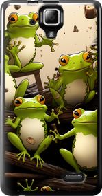 Чехол на Lenovo A536 Жабки "5656u-149-17620"