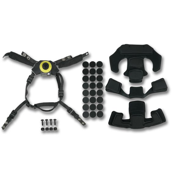 Підвісна система + подушки для шолому Team Wendy Cam Fit (R) GEN.2 Чорний