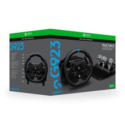 Руль Logitech G923 Racing Wheel and Pedals for Xbox One and PC Black (941-000158) | Зображення 6