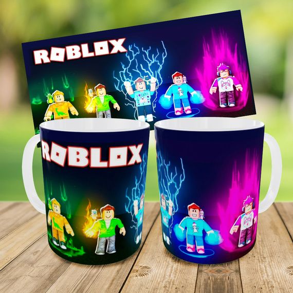 Детский набор Roblox сумка-бананка + керамическая кружка с принтом (5676) | Зображення 3