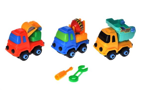 Автовоз конструктор 8636A в кульку р.43x5x6 см YG Toys | Зображення 1