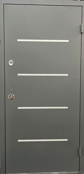 Двері вхідні Портала Metallic grey серія STREET Termo Aluma Metallic grey