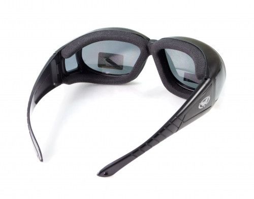Окуляри захисні з ущільнювачем Global Vision Outfitter (gray) Anti-Fog, чорні | Зображення 3