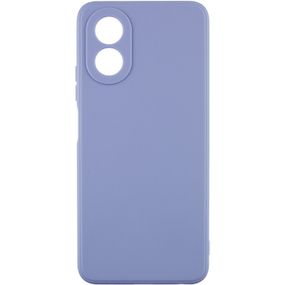 Силиконовый чехол Candy Full Camera для Oppo A58 4G Голубой / Mist blue