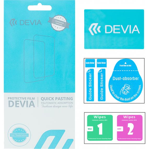 Плівка захисна Devia case friendly Samsung Galaxy S22 (DV-SM-S22U) | Зображення 2