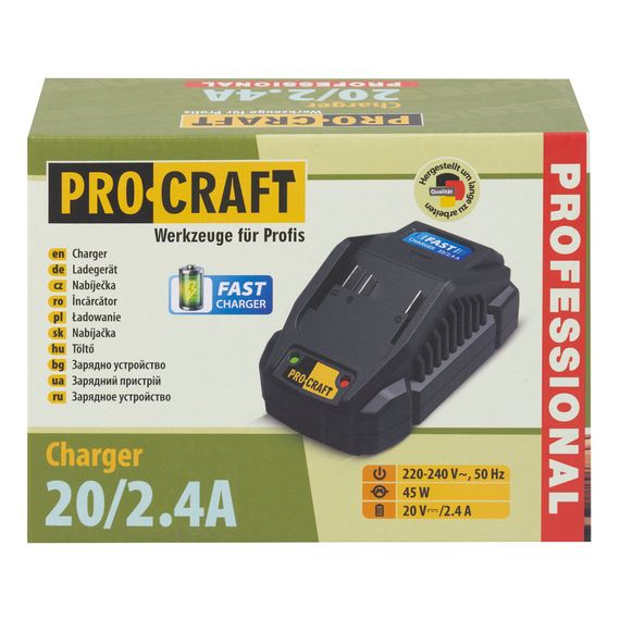 Зарядное устройство Procraft Charger20/2.4А (030291)