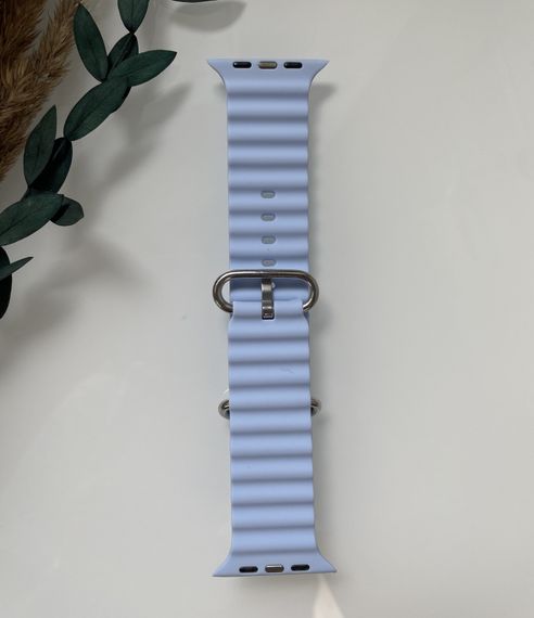 Силіконовий ремінець для Smart Watch Ocean Band 42/44/45/49 (Блакитний) | Зображення 5