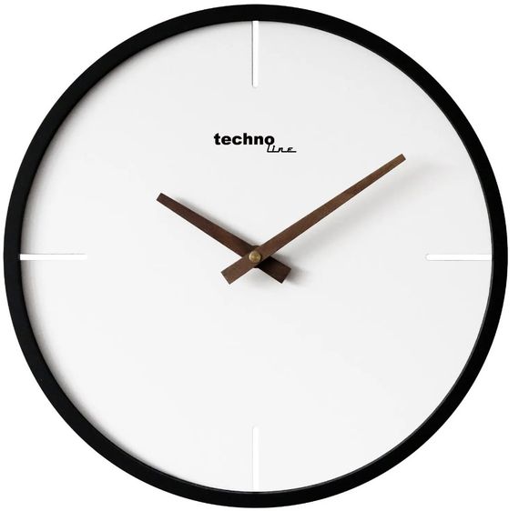 Годинник настінний Technoline WT4130 White/Black (WT4130) (DAS302463)