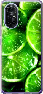 Чохол на Huawei Nova 8 Зелені часточки лимона "852u-2245-2448"