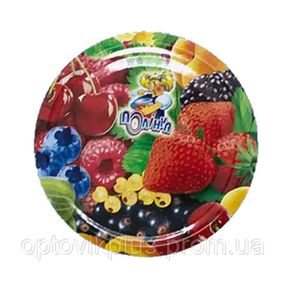 Кришка під закатку, ламінована, "Полінка", 50шт