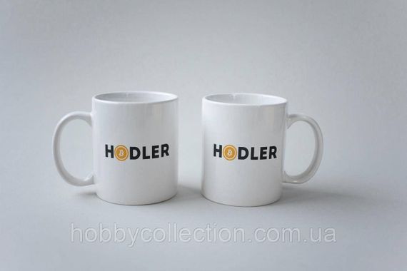 Кружка з принтом "Hodler" 330 мл Біла | Зображення 3