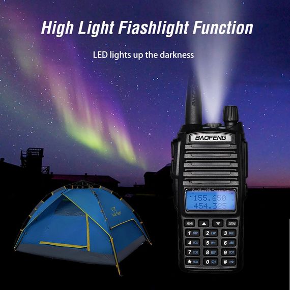 Рація Baofeng UV-82 з гарнітурою XPRO c подвійною кнопкою РТТ (UV-82_1557) | Зображення 3