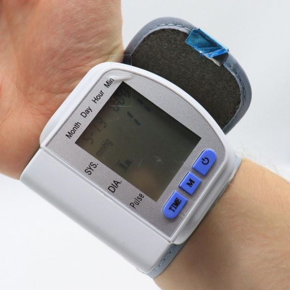 Тонометр цифровий на зап'ясті Automatic Blood Pressure / Автоматичний вимірювач артеріального тиску | Зображення 4