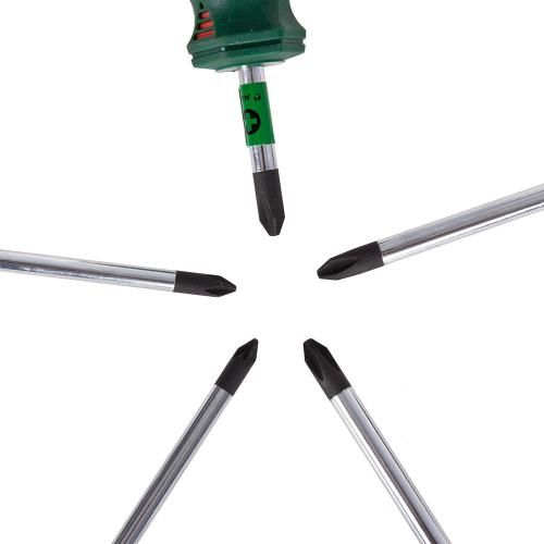 Набір викруток шліц и хрест 9 предметів (06400-9M) HANS | Зображення 4