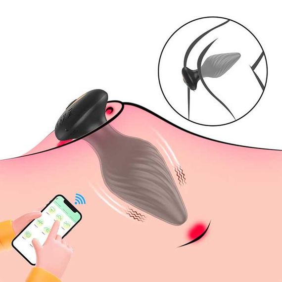 Смарт анальний корок Nexus Tornado 11*4 см — Анальні іграшки | Зображення 7