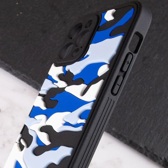 Чохол TPU+PC Army Collection для Apple iPhone 12 Pro Max (6.7") Синій | Зображення 3