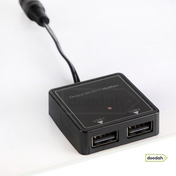 Портативна гнучка сонячна панель Luxuglow 30 Вт IP67 + Контролер PWM-LCD&USB 12/24V 40A | Зображення 2