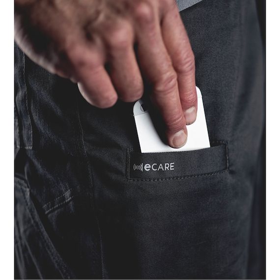 Штани робочі зимові STRETCH X, антрацит, розмір 56 | Зображення 1