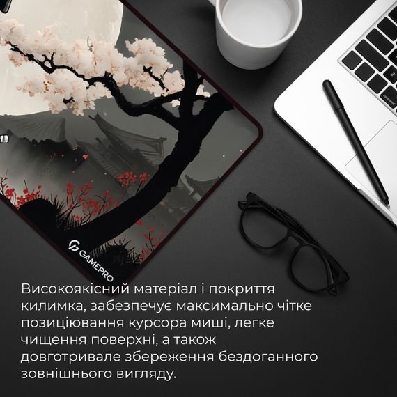 Килимок для мишки GamePro Speed/Control Black-Red (MP275BS) | Зображення 7