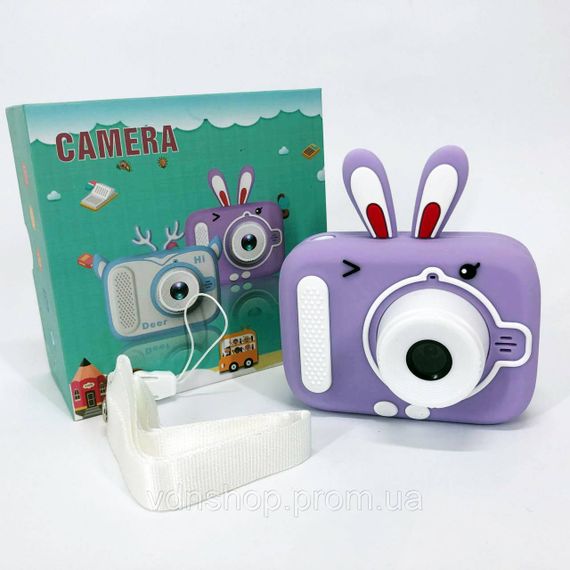 Дитячий цифровий фотоапарат X900 Rabbit Колір: фіолетовий UR-94 | Зображення 6