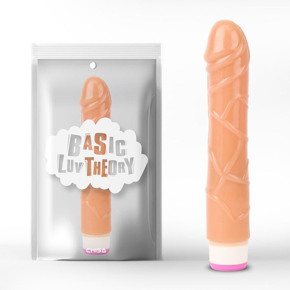 Вібратор реалістичний на батарейках Chisa Basic Luv Theory Pulsator, 23 см (без упаковки) Sex Aura | Зображення 6